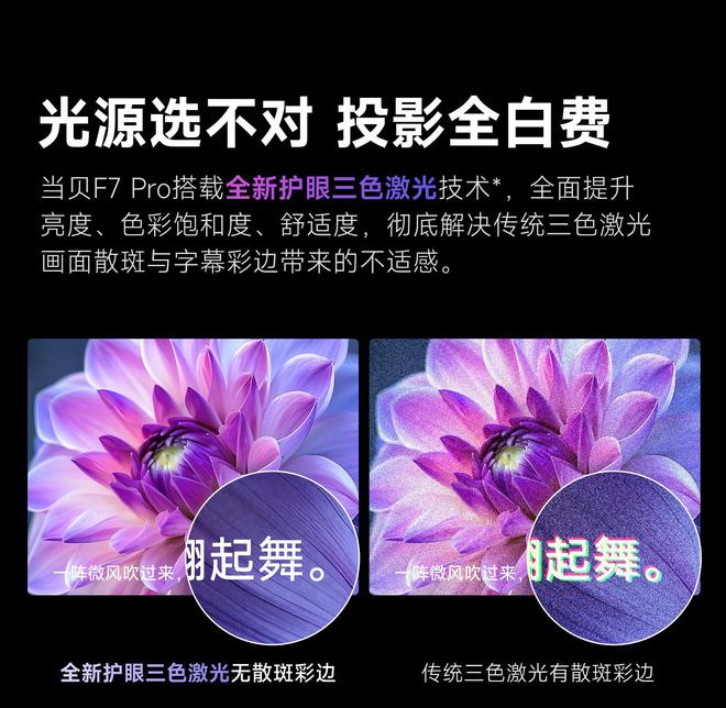 Pro3600流明高亮度白天观影毫无压力pg电子平台618客厅投影仪选择当贝F7(图4)