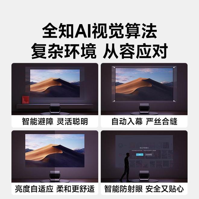 Pro3600流明高亮度白天观影毫无压力pg电子平台618客厅投影仪选择当贝F7(图7)